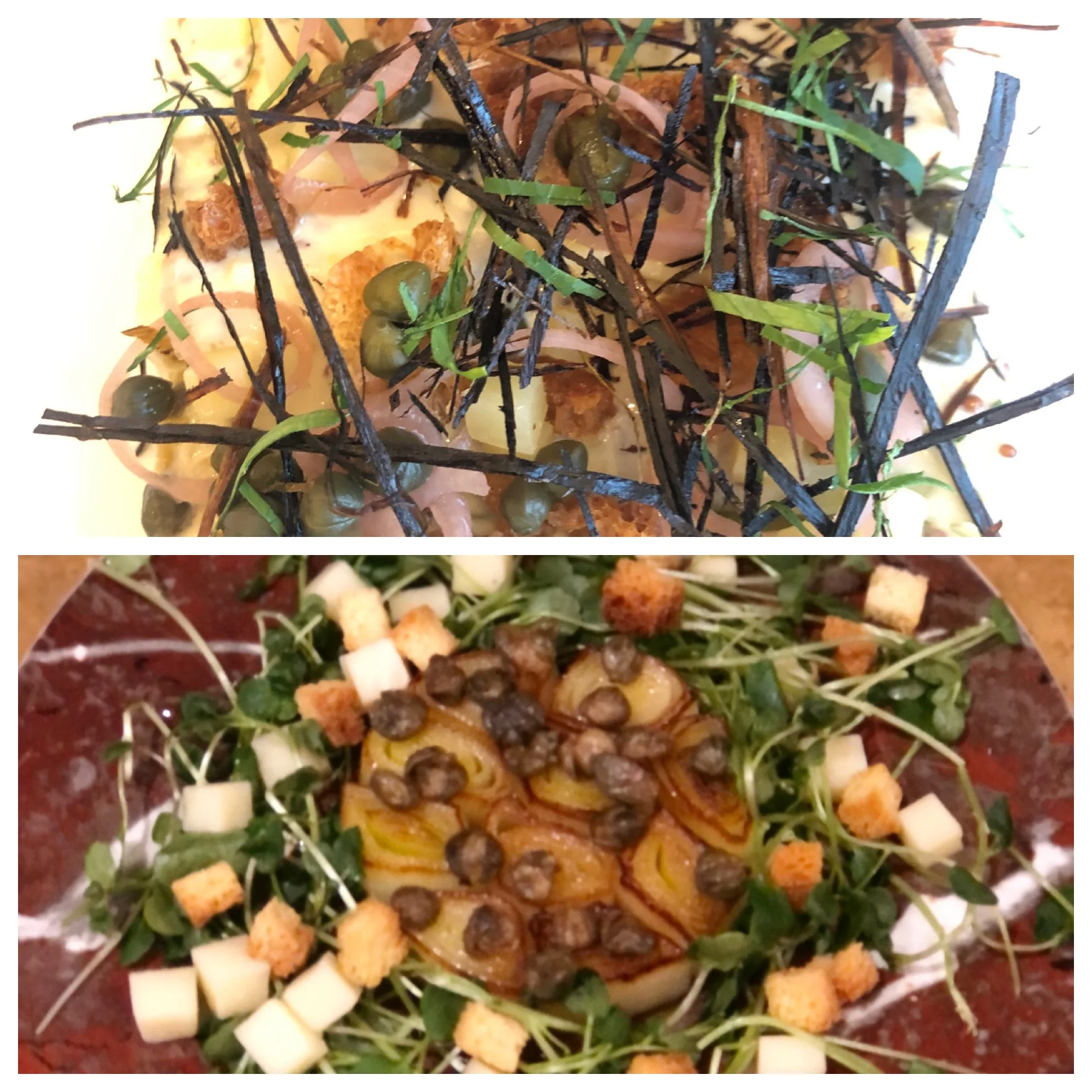 Leek Mosaic Salad