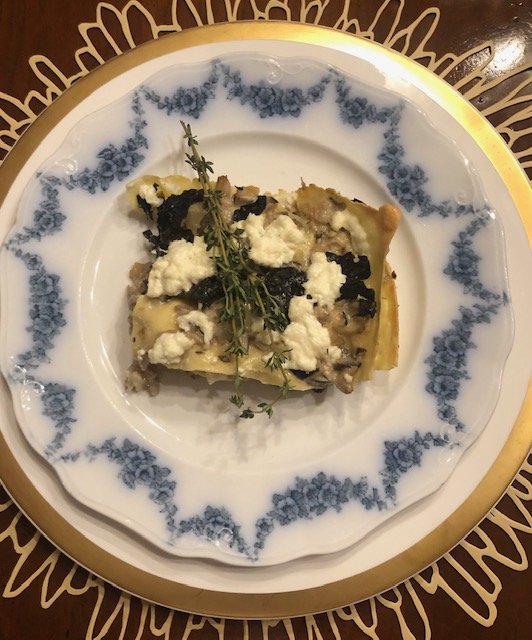 Mushroom Lasagna