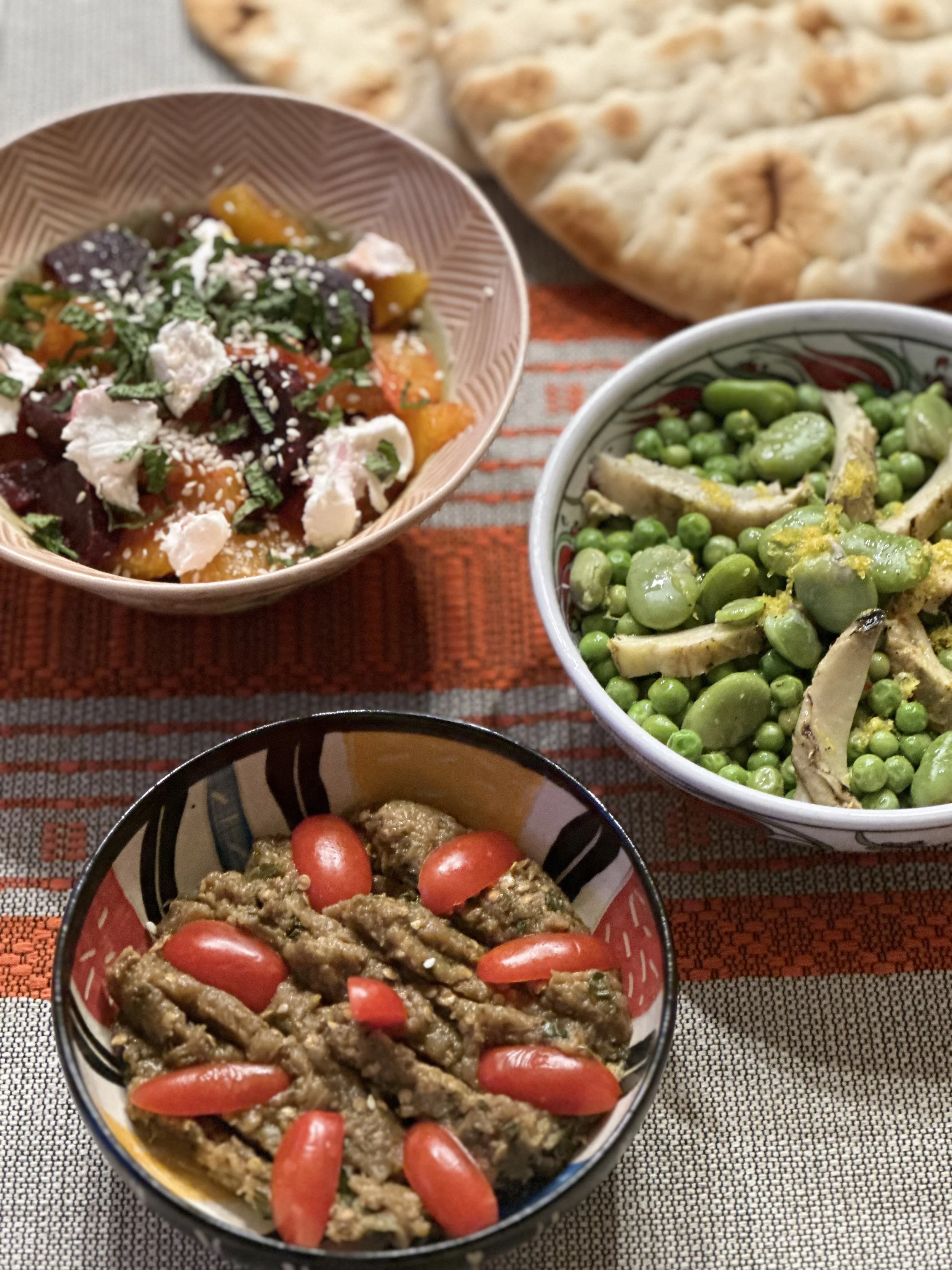 Moroccan Vegetable Salads