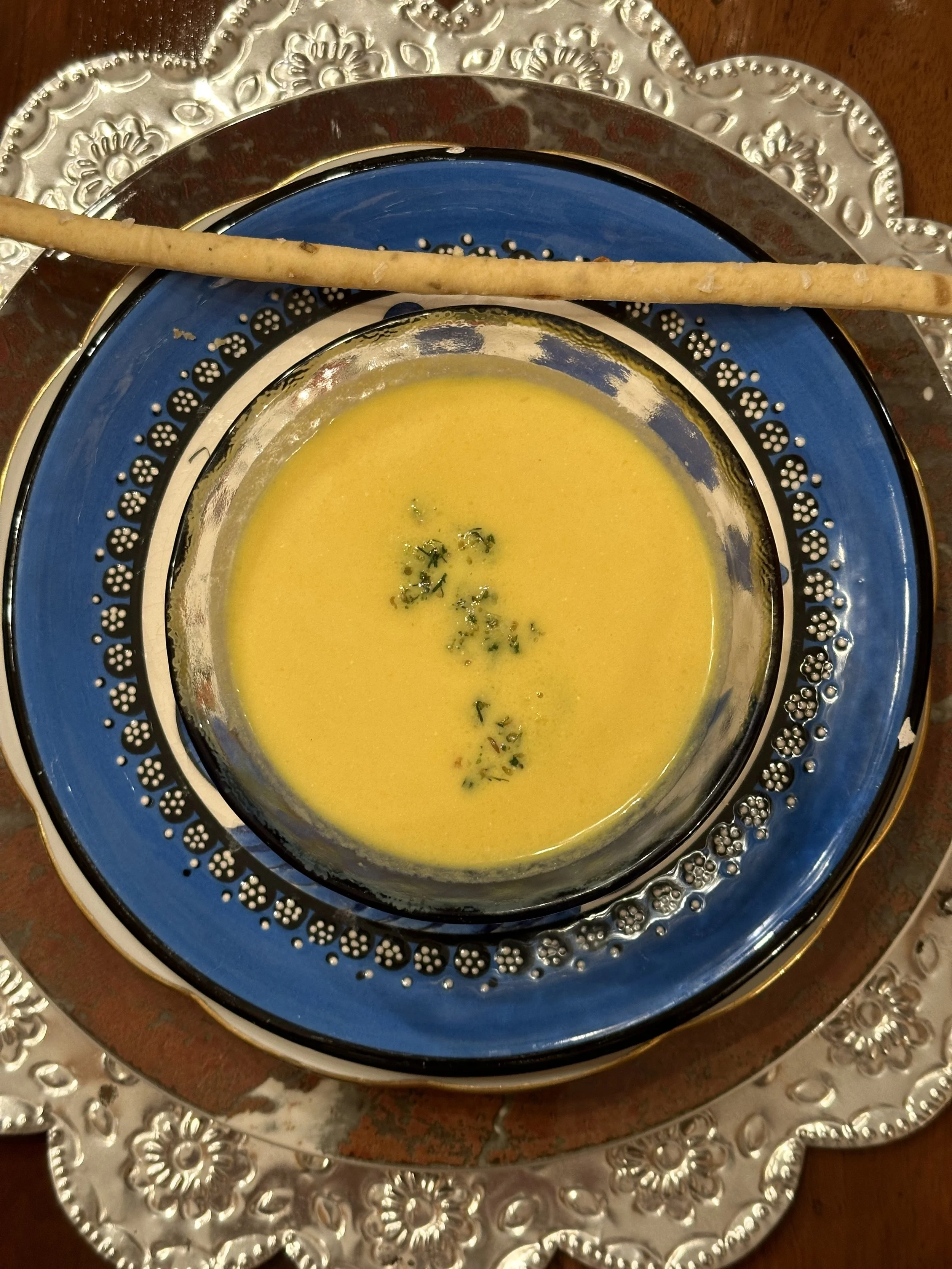 “Soup is cuisine’s ...."