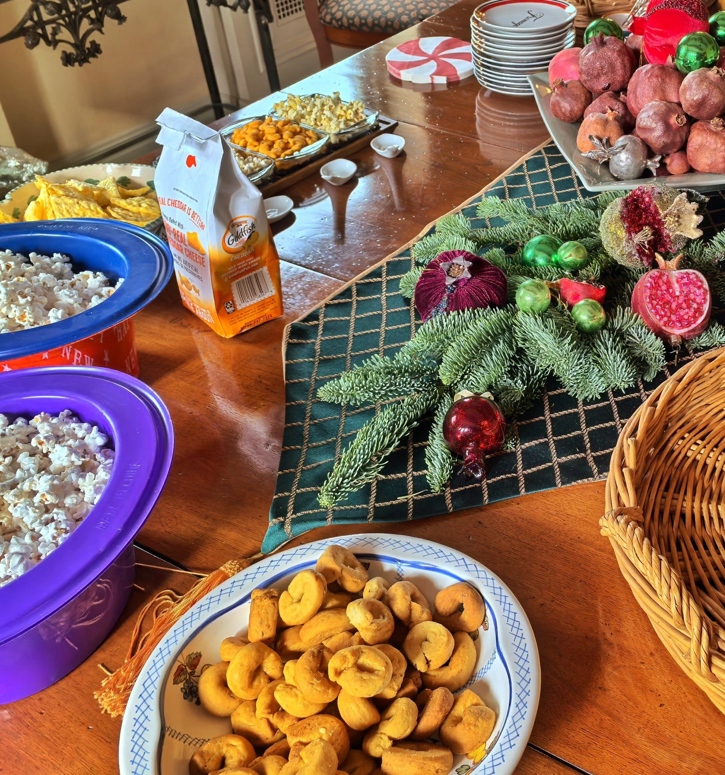  Starting the New Year with Bubbles and Junk Food