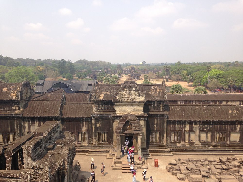 Angkor Wat. Impossible to convey the scale of it
