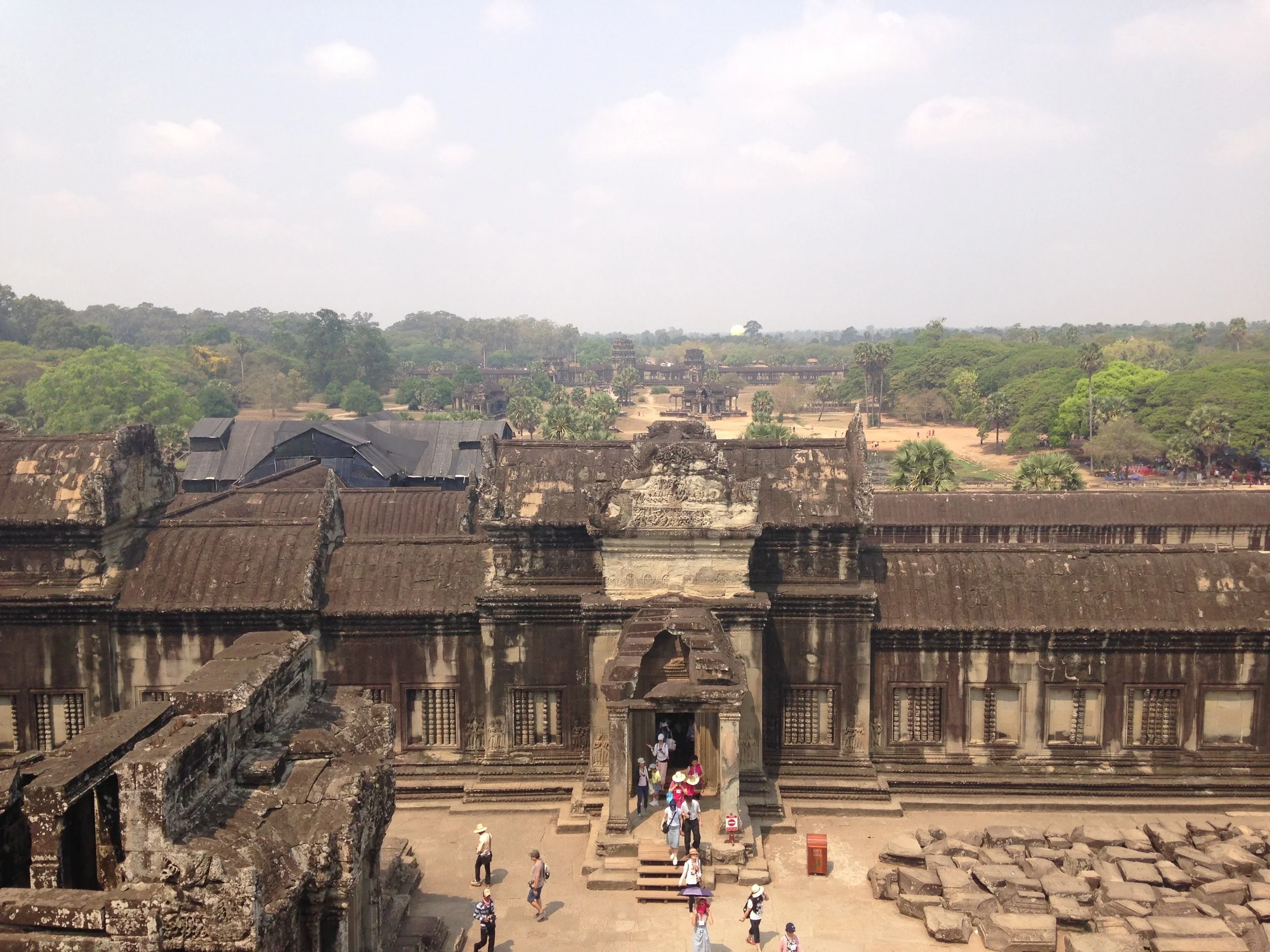 Angkor Wat. Impossible to convey the scale of it