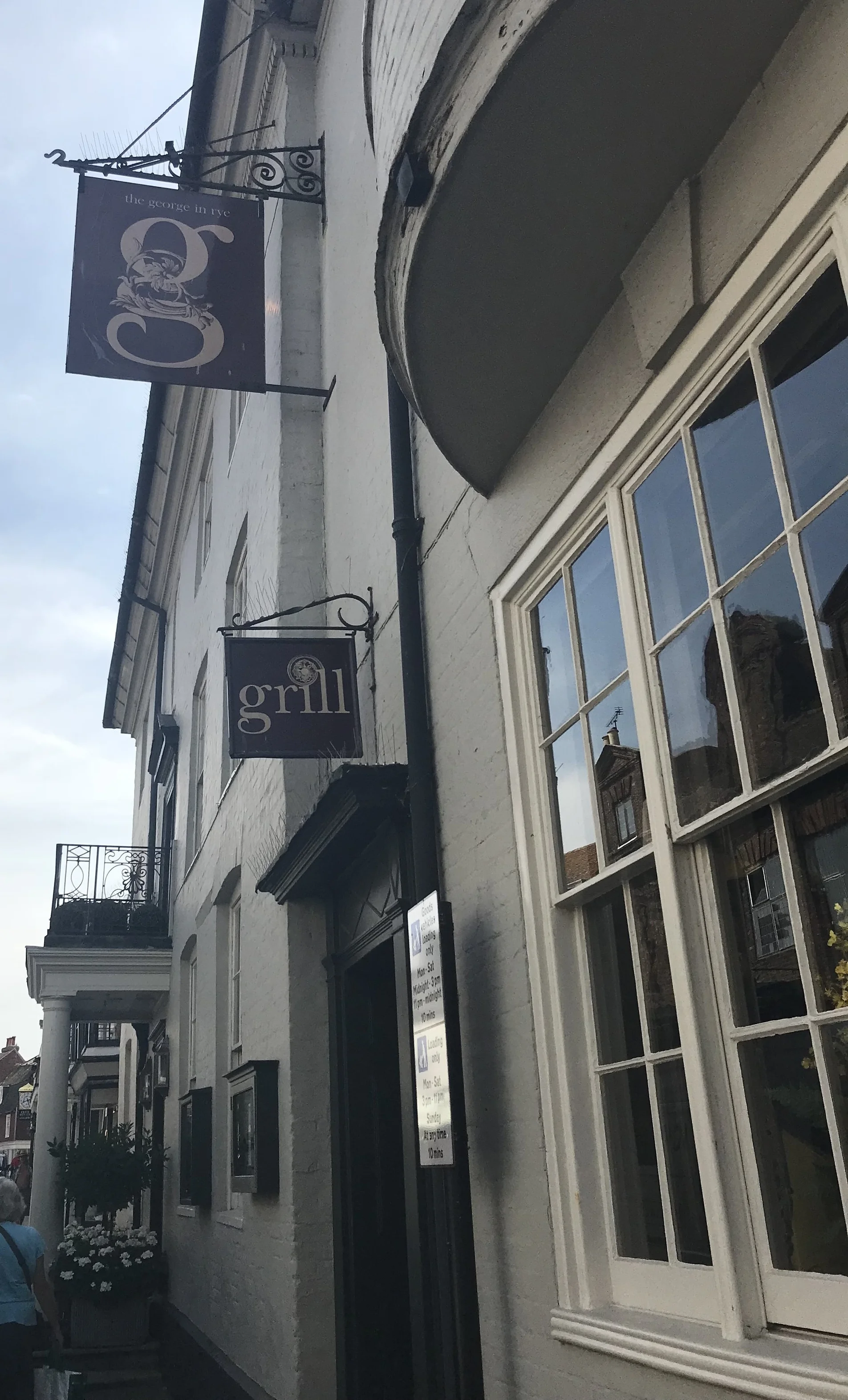 The George Grill (The George is a very lovely hotel)
