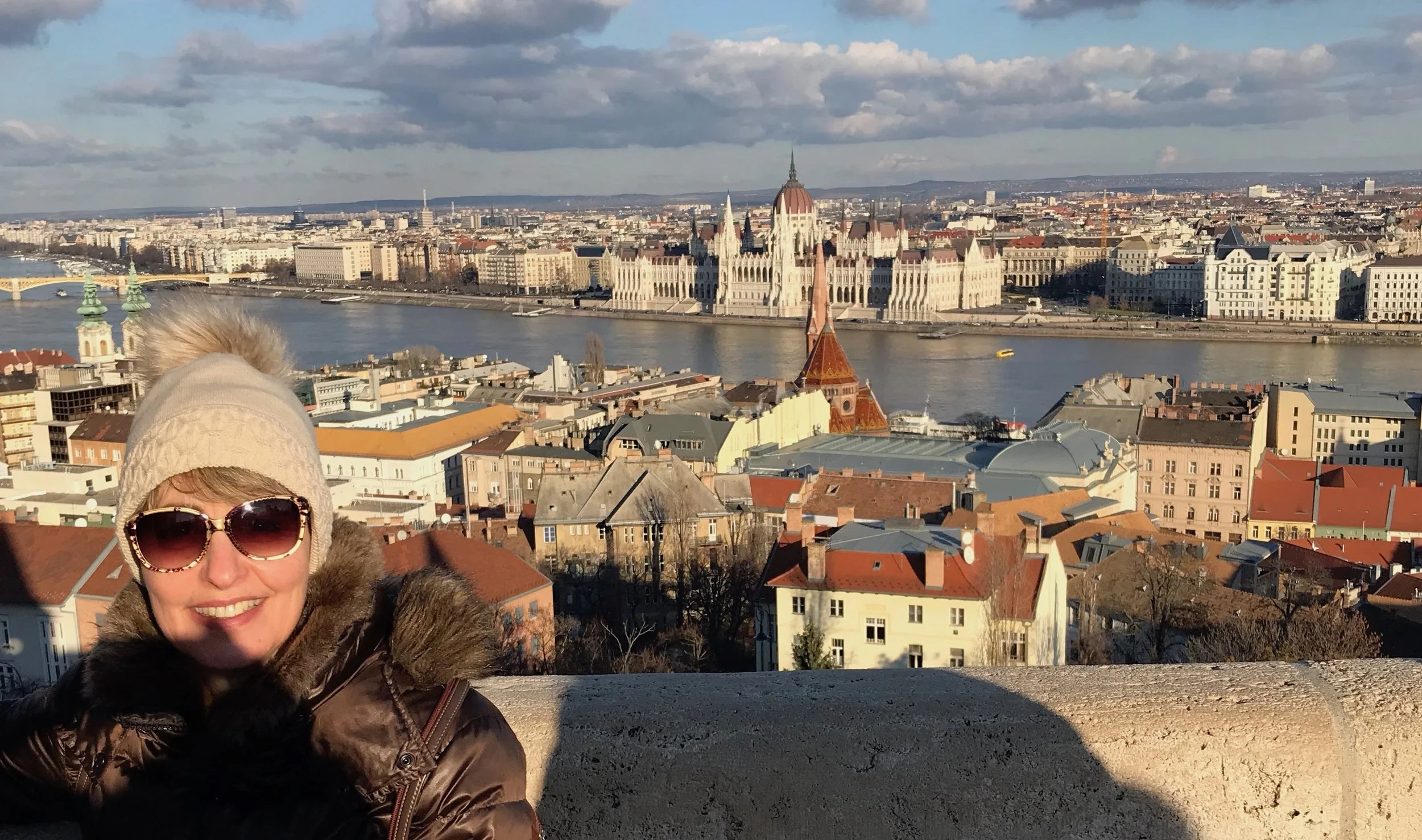 Budapest from Fisherman’s Bastion on Castle Hill