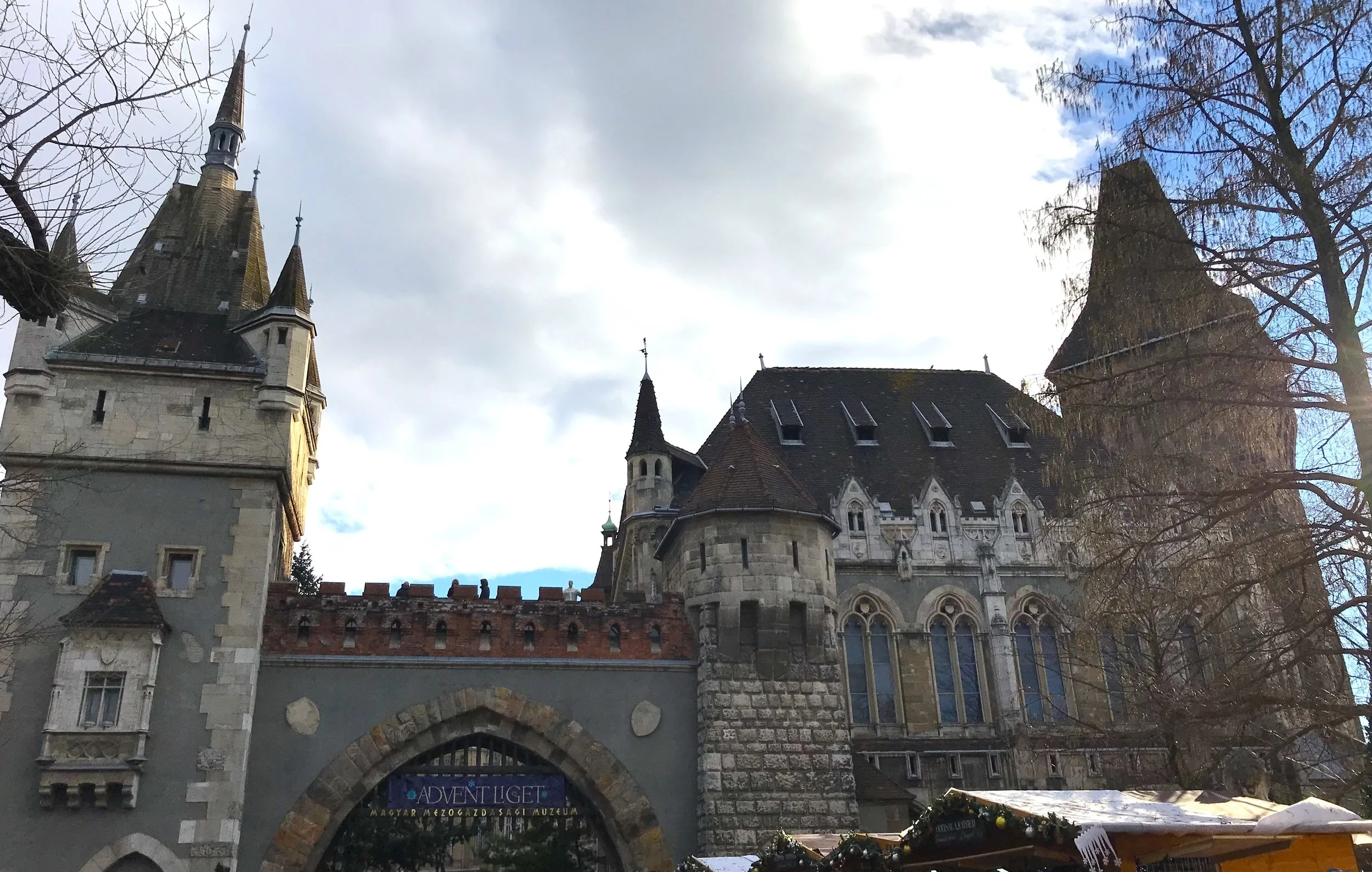 Disney-like Vajdahunyad Castle