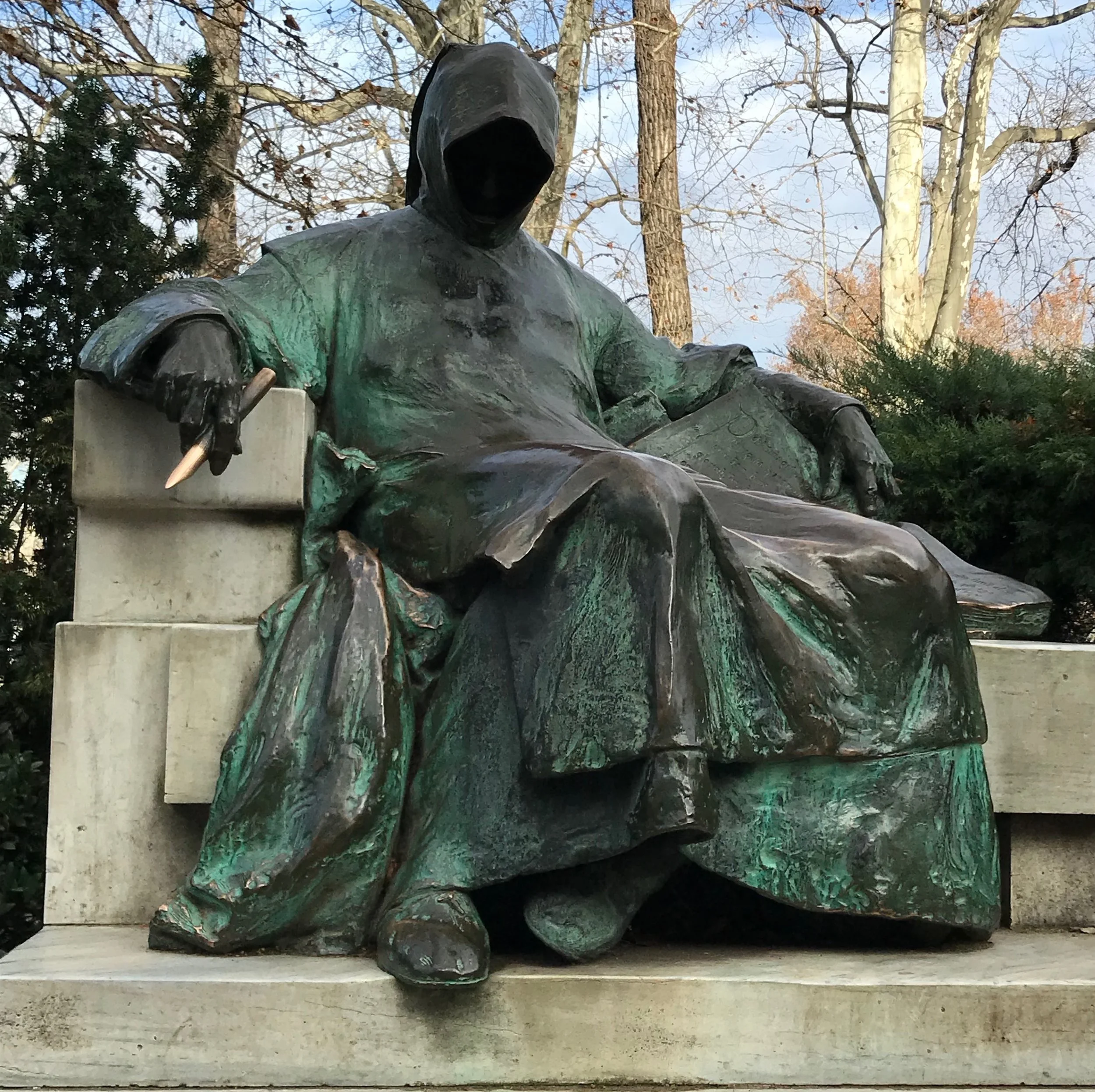 The strangely disturbing Anonymous sculpture