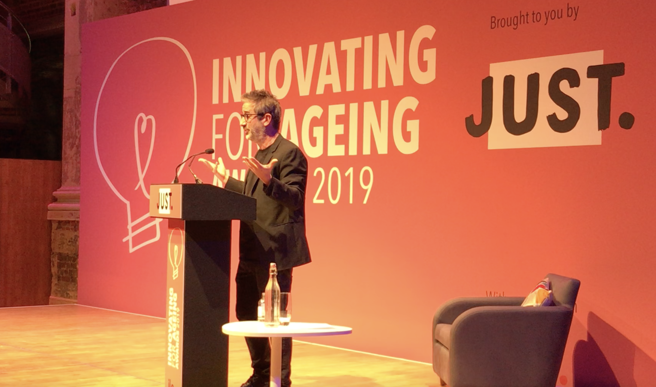 David Baddiel was the top-notch host of the event