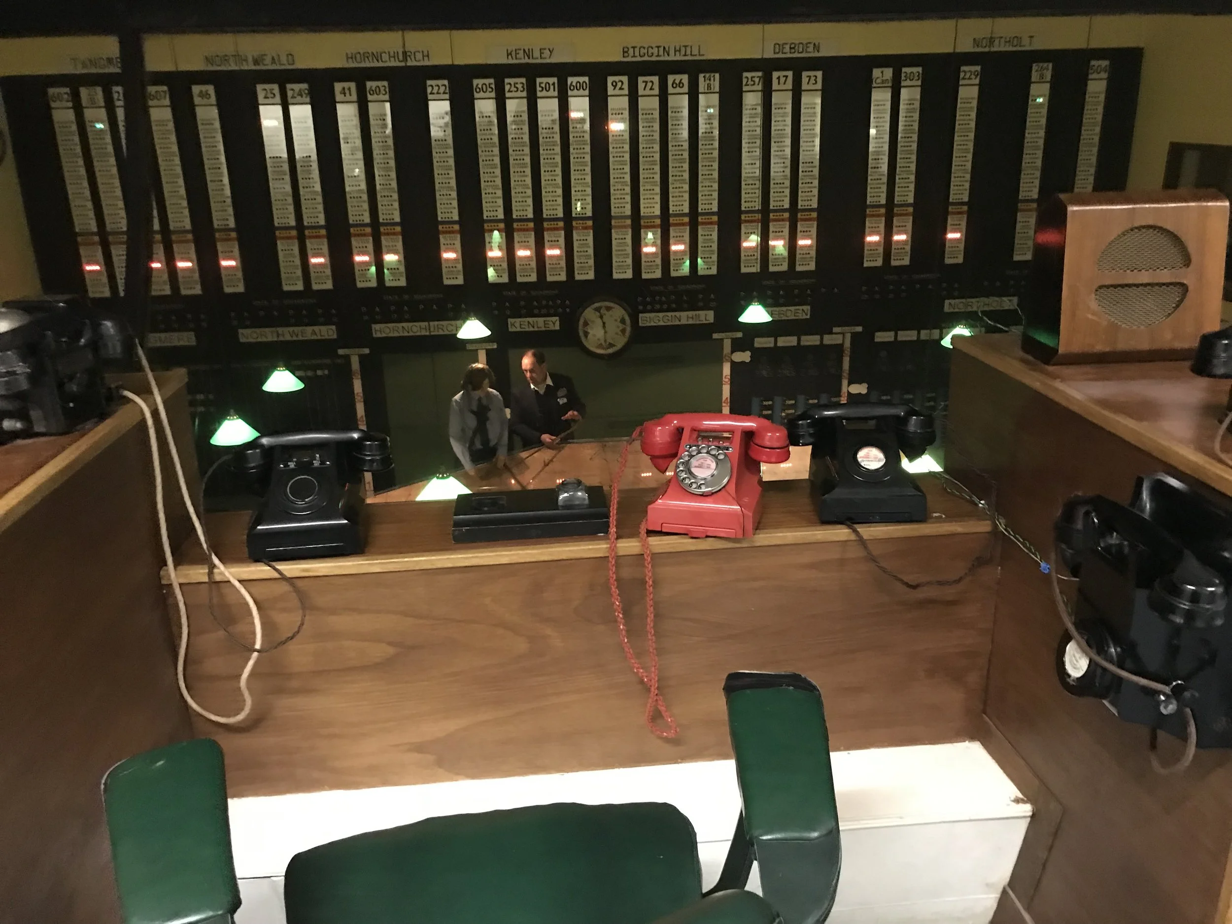 The view from the Group Operations Controller position