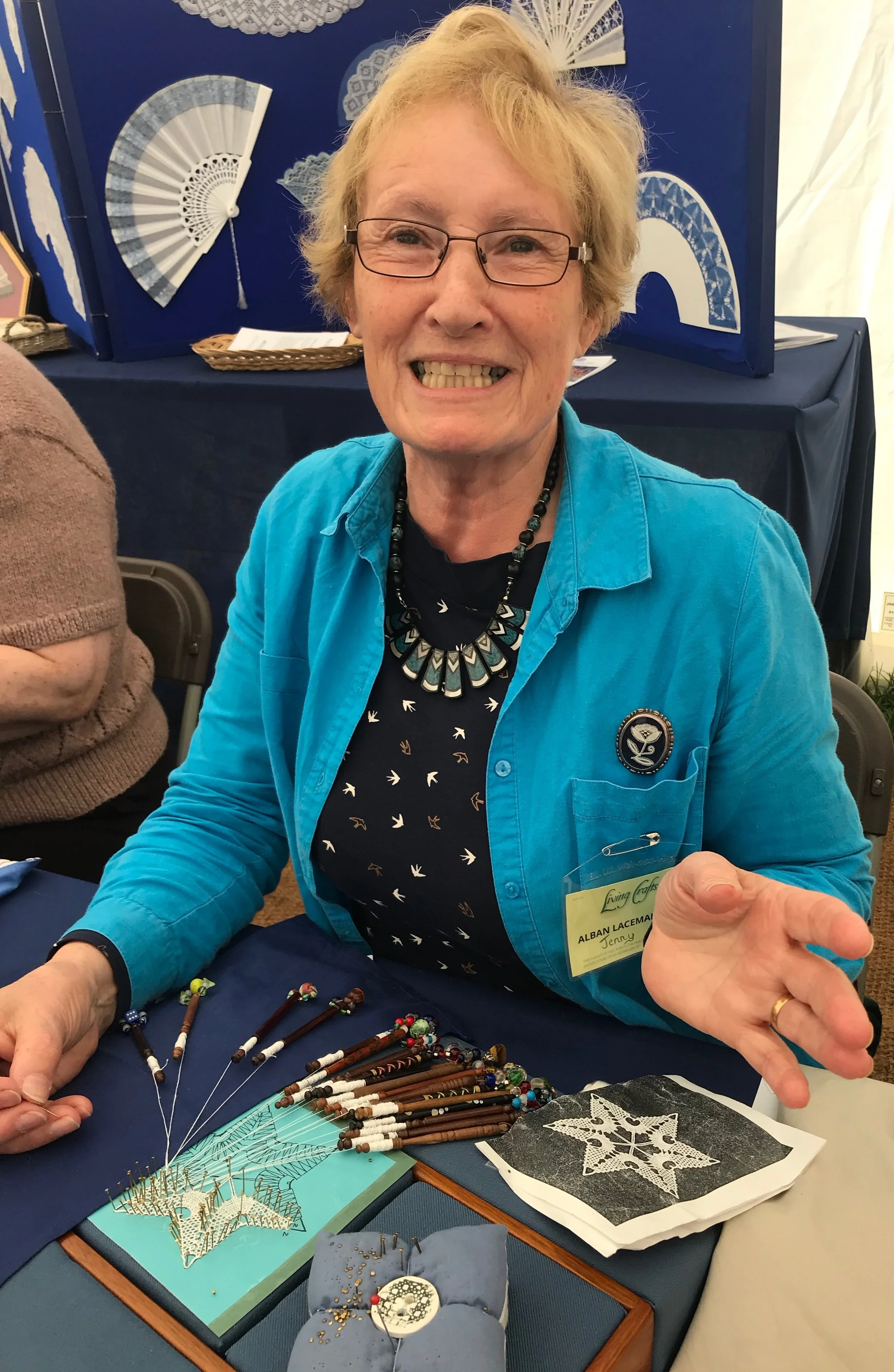 When Jenny fell in love with lace-making, she had no idea of the family history that would reveal