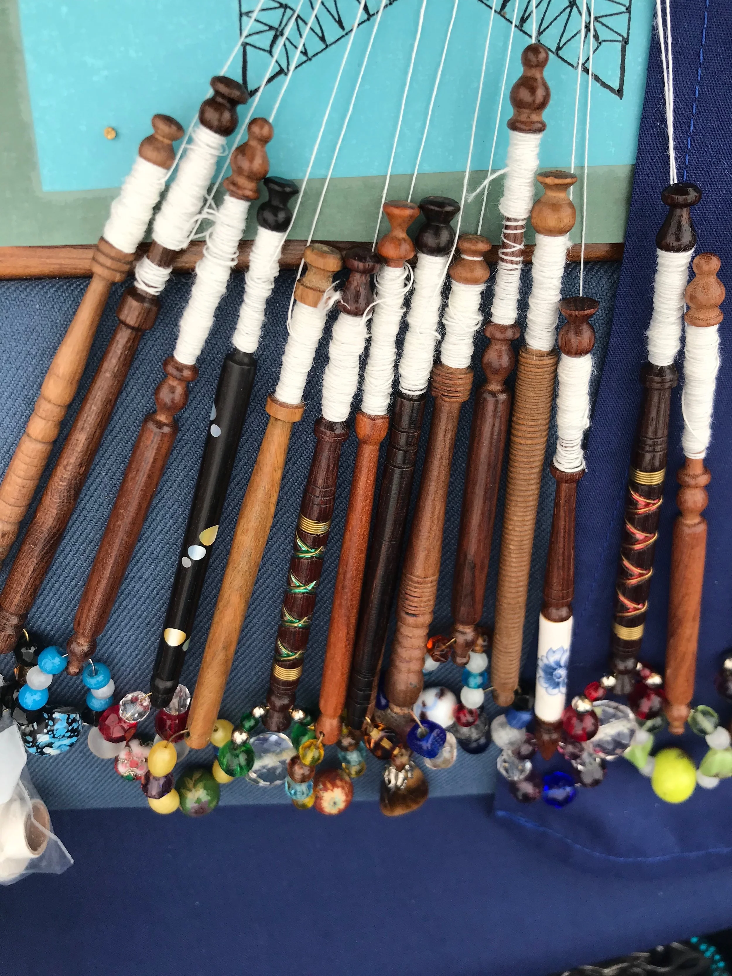 Each bobbin has a tale of its own