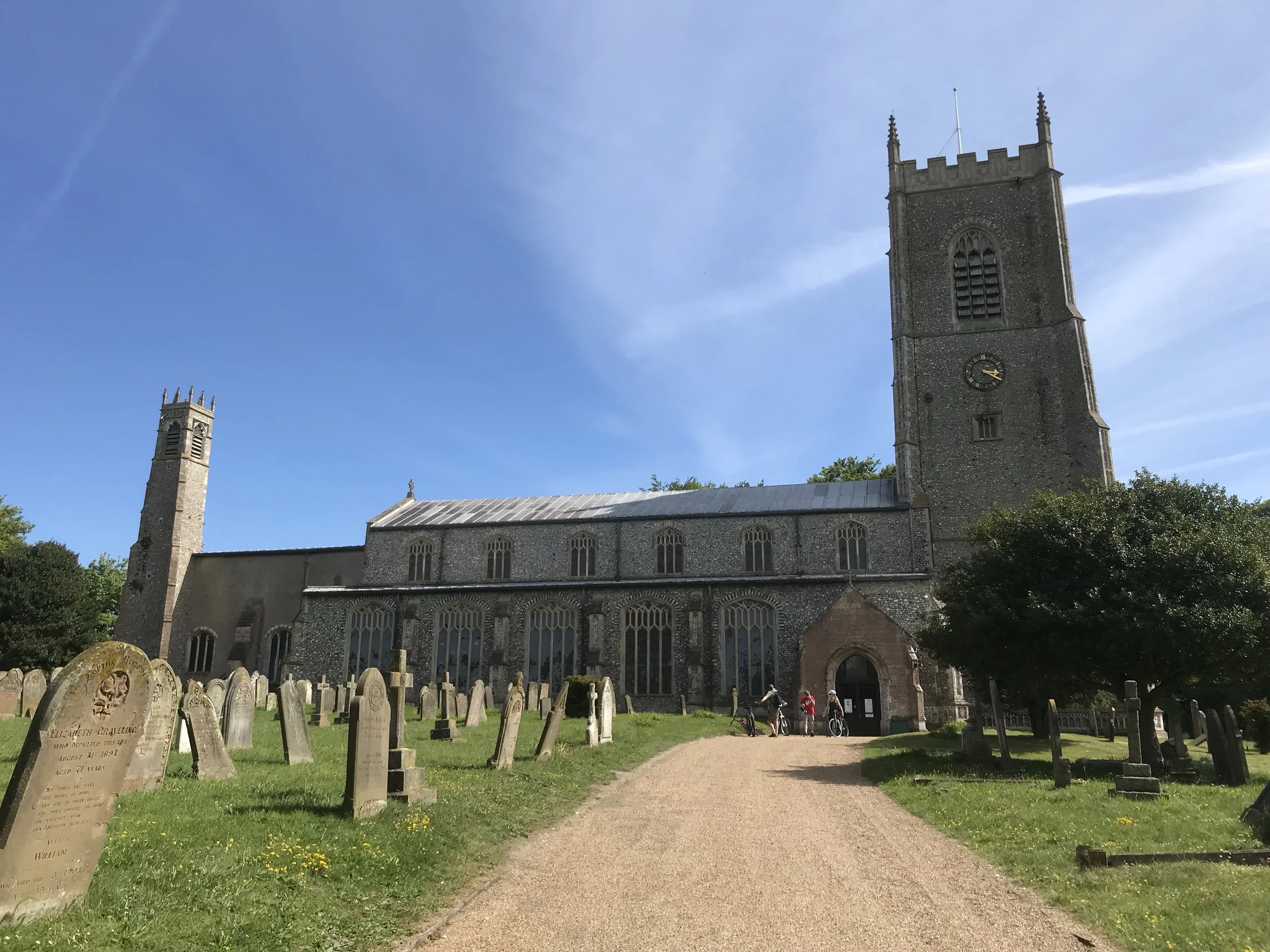 The tower was closed when we visited St Nicholas’ Church, so we didn’t get the chance to enjoy the views from the top