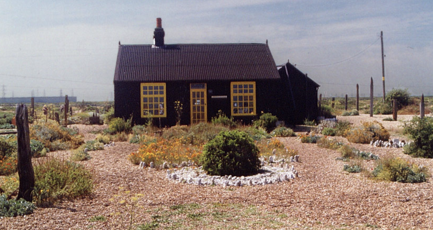 The late Derek Jarmon’s distinctive home in Dungeness