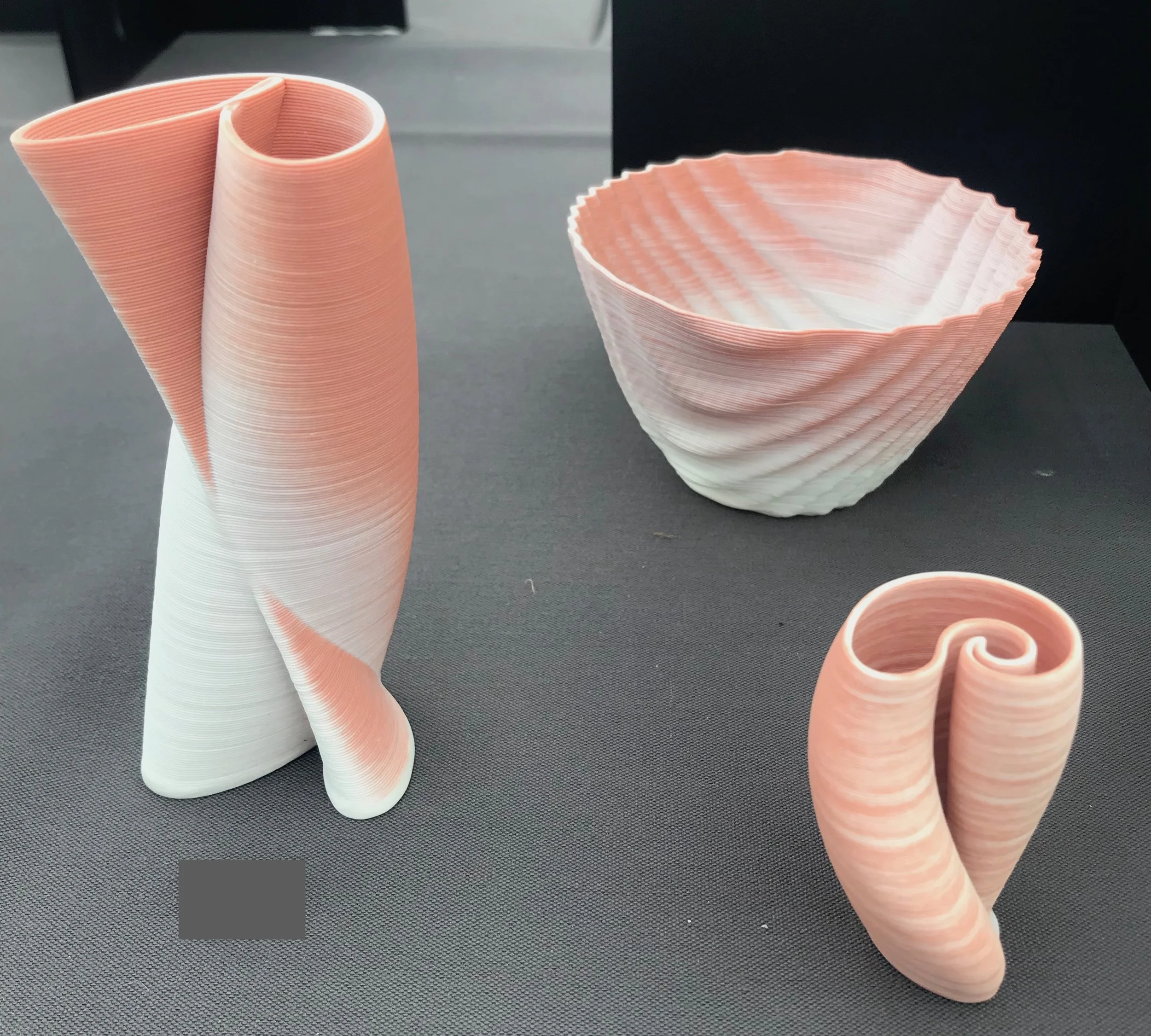 They’re all different sizes, from small…..