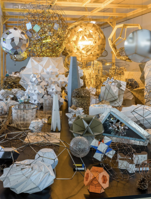 It takes time to examine the vast array of pieces in Model Room