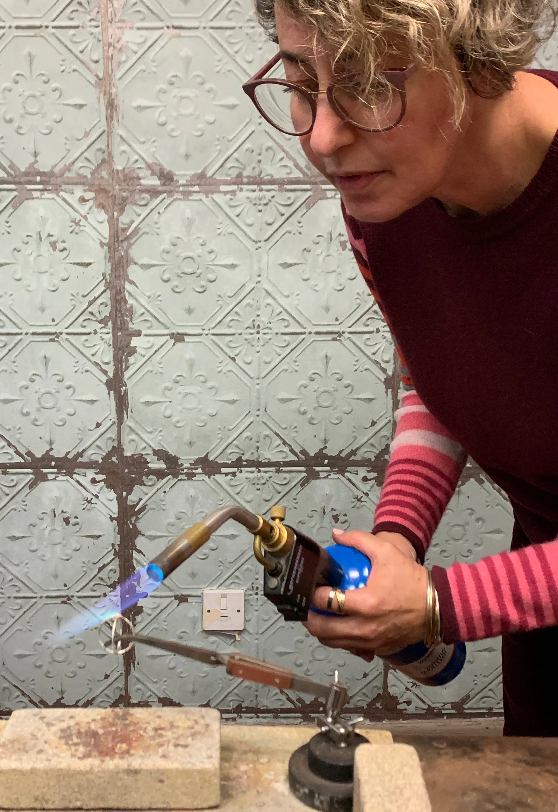 Silver ring-making workshop