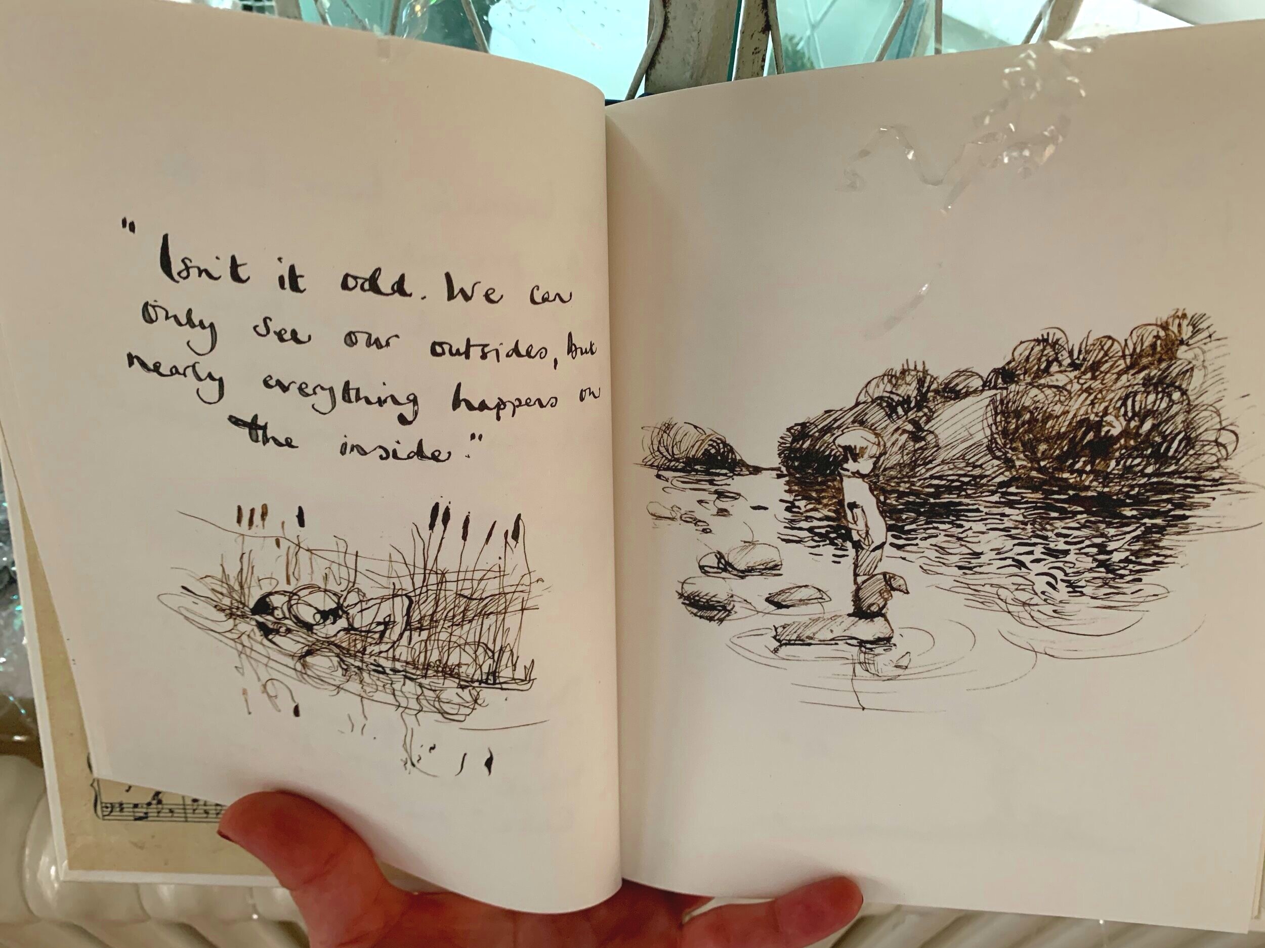 Words and illustrations in perfect harmony