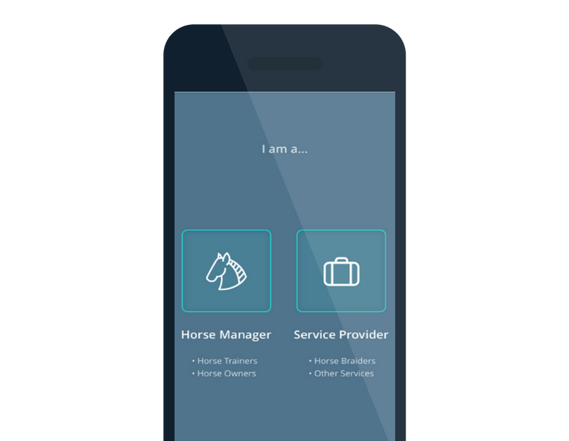 Set up screen for HorseLinc