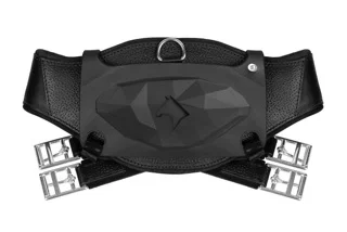 Seaver girth sleeve on girth.