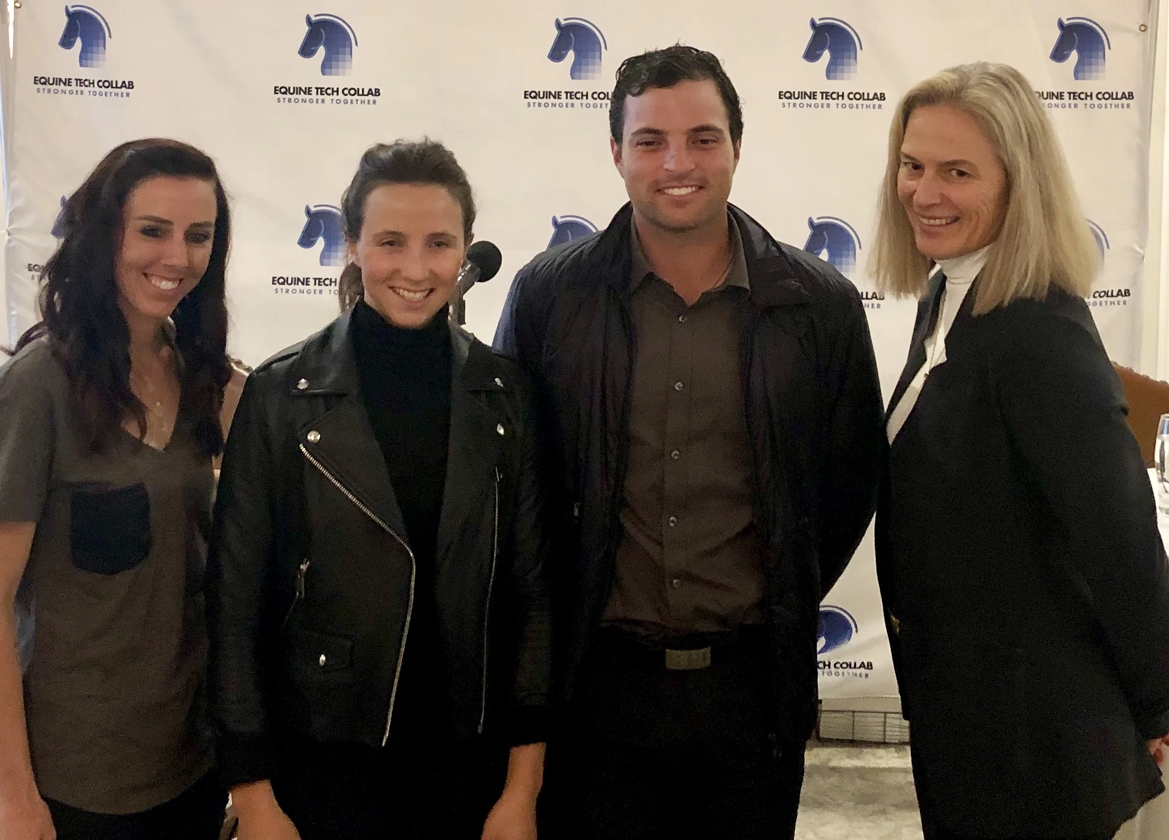 (From left to right) Kasey Perry-Glass , Adrienne Sternlicht , Daniel Bluman and Tonya Johnston