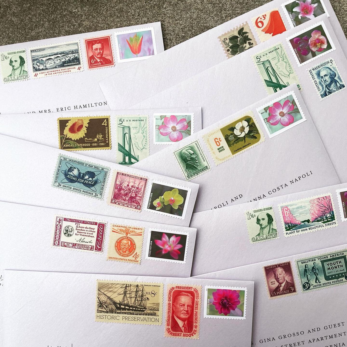 Vintage postage for the win 💌