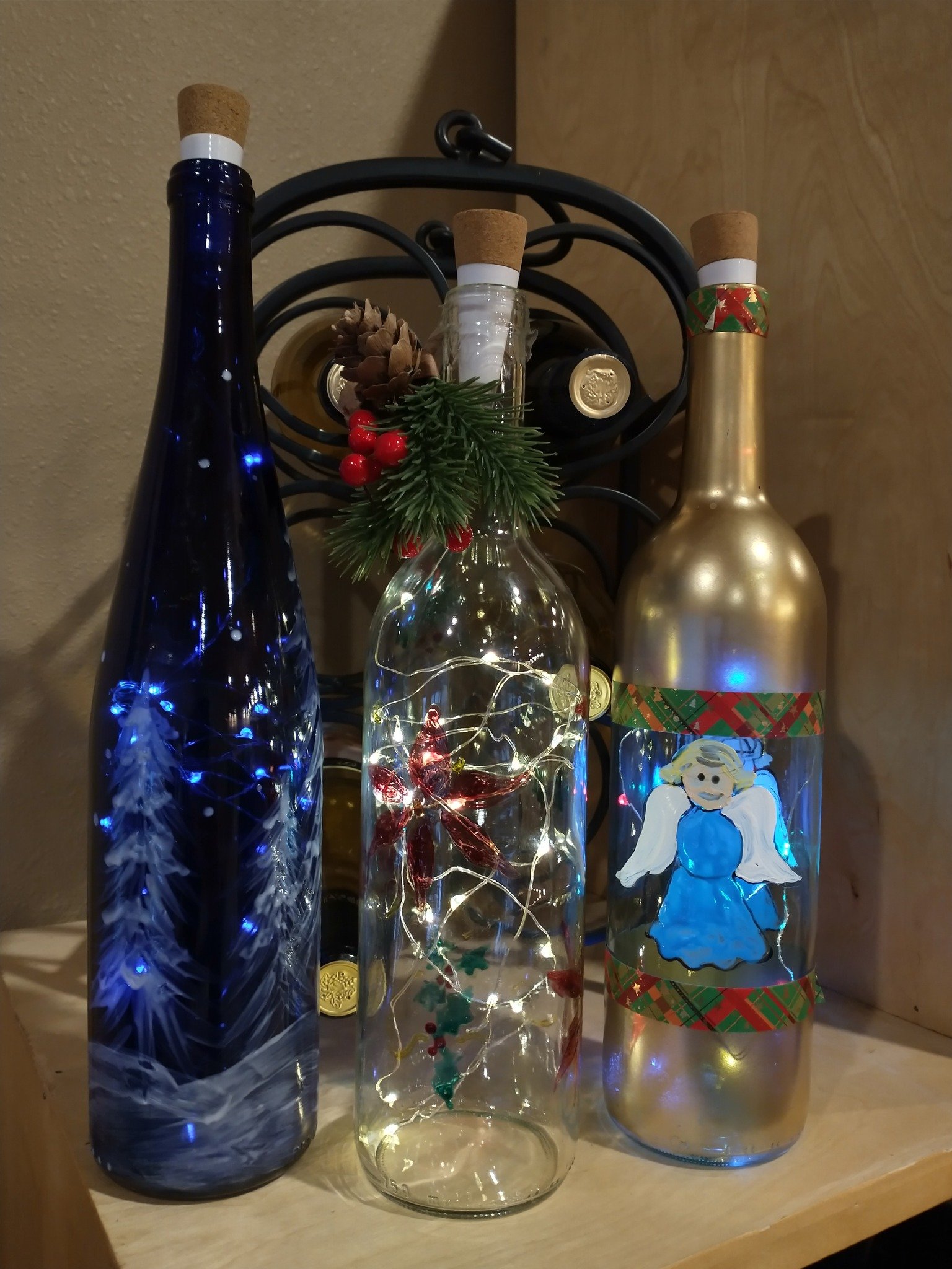 21 - Holiday Bottles