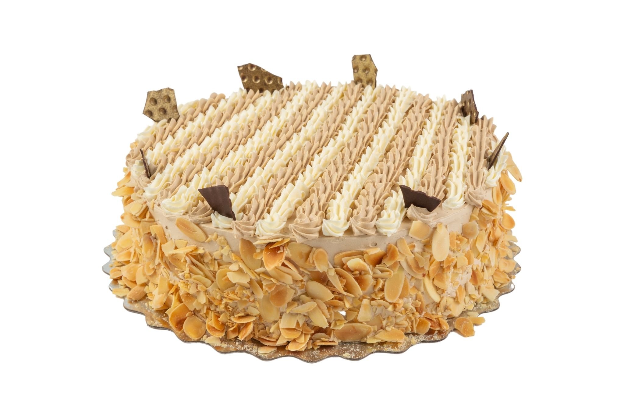 Mocha Dacquoise cake