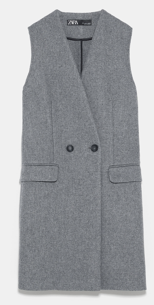 zara gray jacket