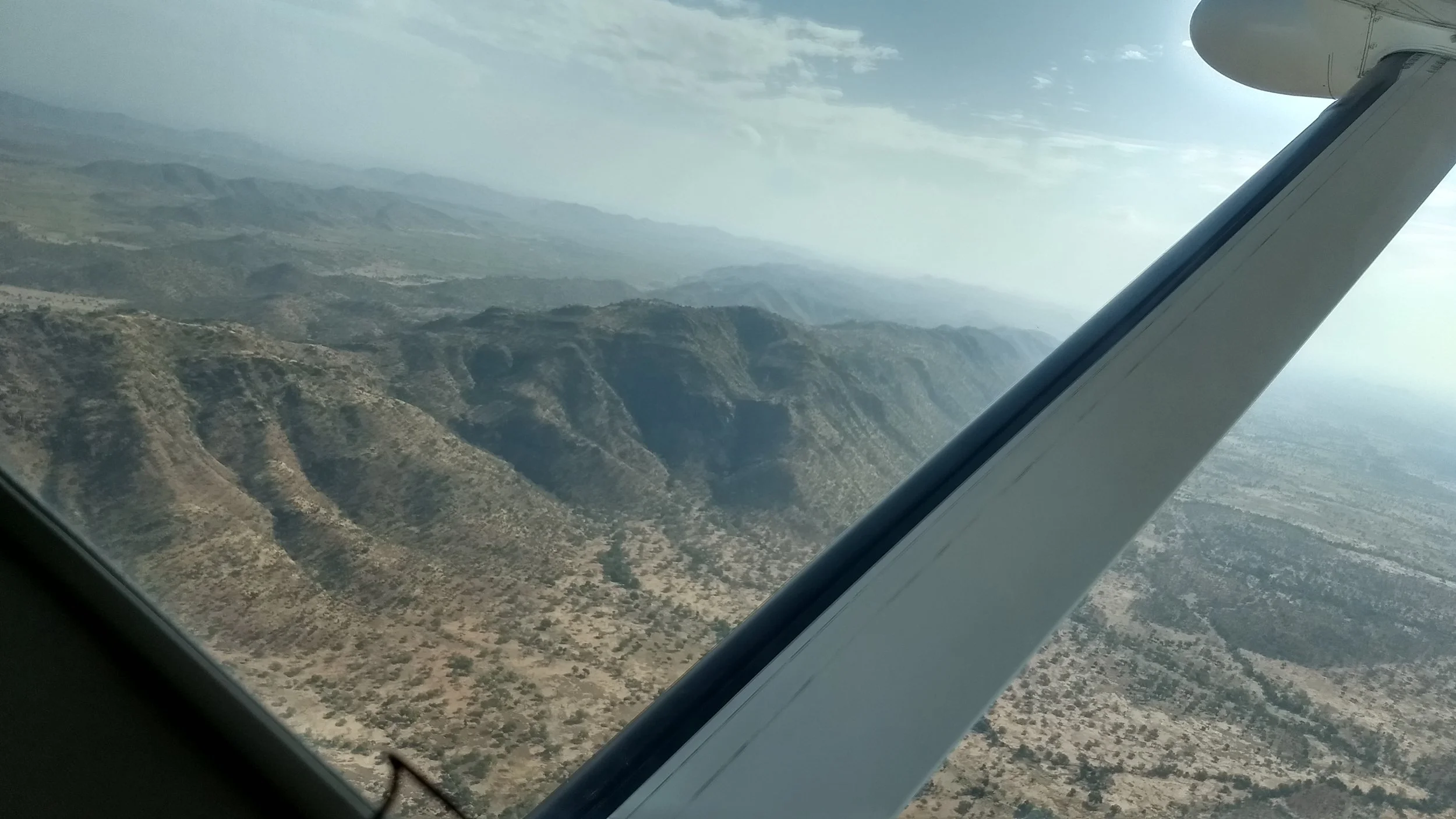 The beautiful terrain of Chad.