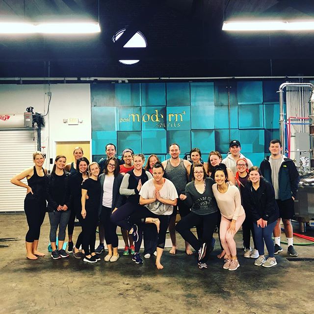 What a turnout to start out your Sunday funday! Thanks everyone for showing up, and don’t forget we’re adding Tuesday nights this month - class is free and starts at 6pm. See you all there! @postmodernspirits