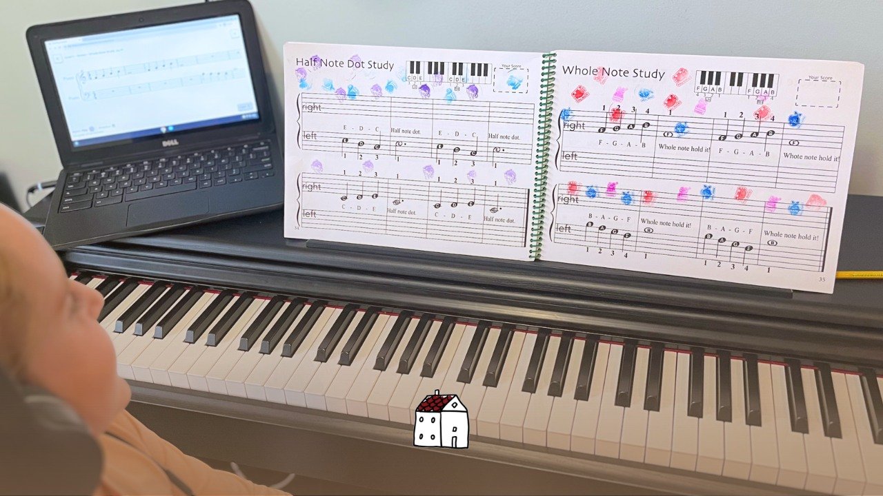 A little color makes music even more fun. 🎹✨

We love seeing students add their own creativity and personality to their lesson books. Learning feels extra special when they can make it their own. 💜

#lakevillemn  #longlakemn  #twincitiesmoms  #pian