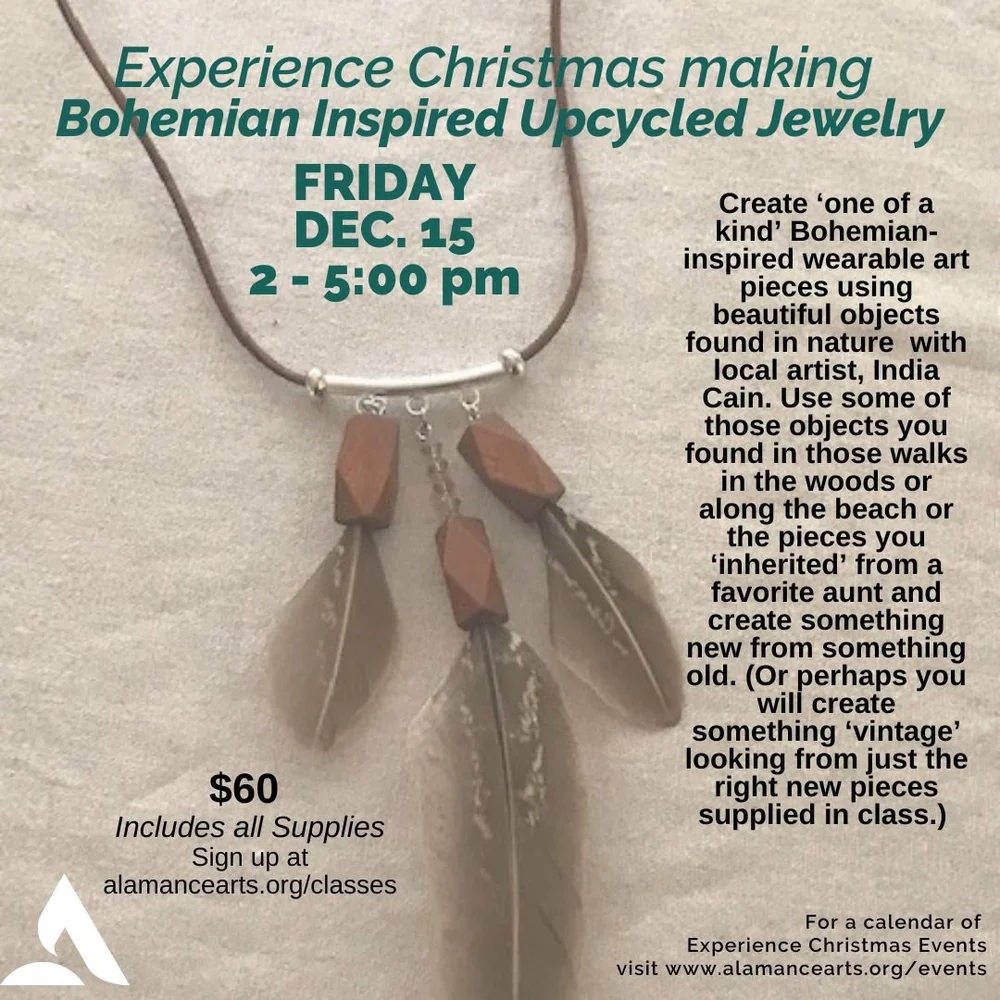 Create Bohemian Inspired Upcycled Jewelry with India Cain