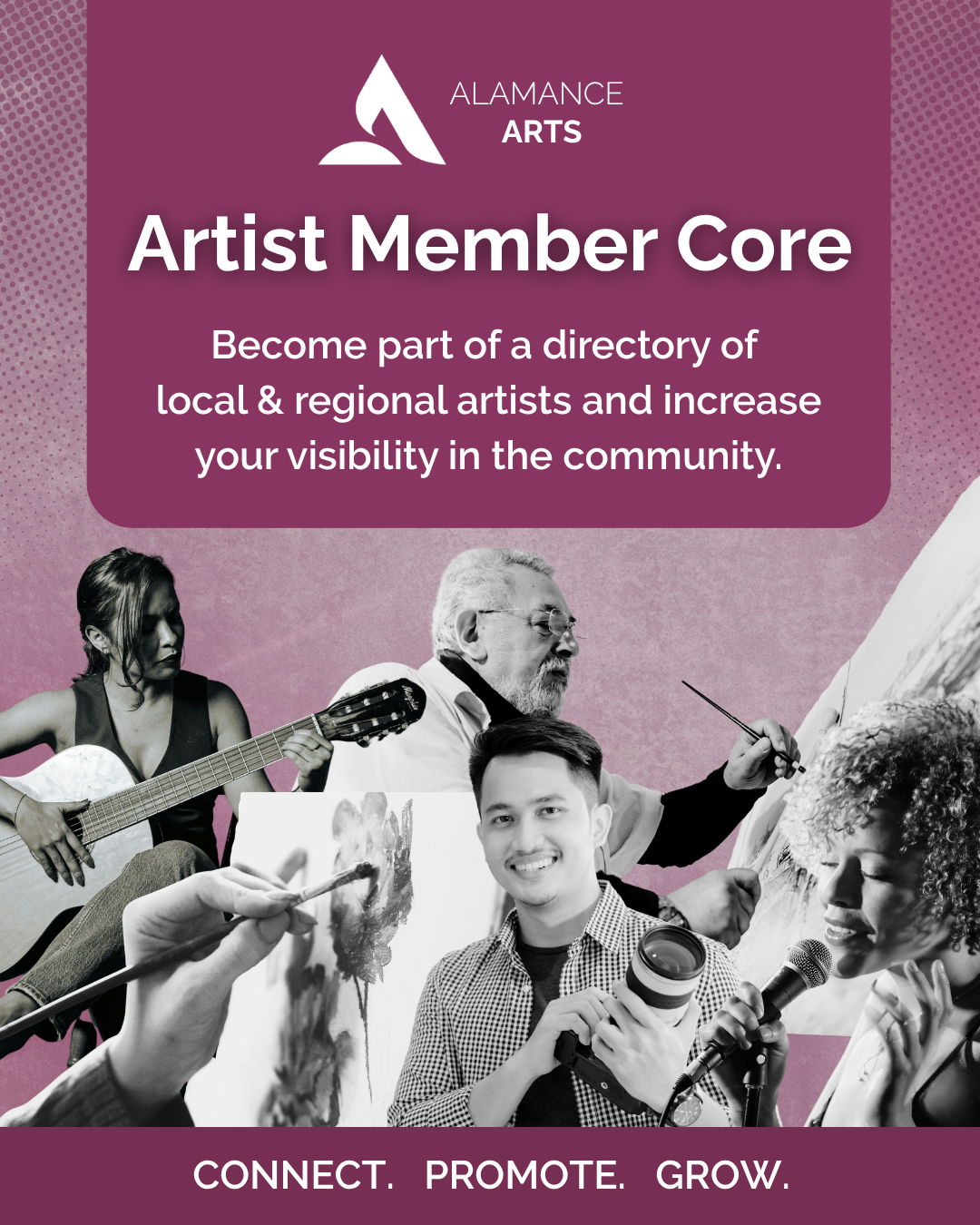 Alamance Arts Artist Core Annual Membership