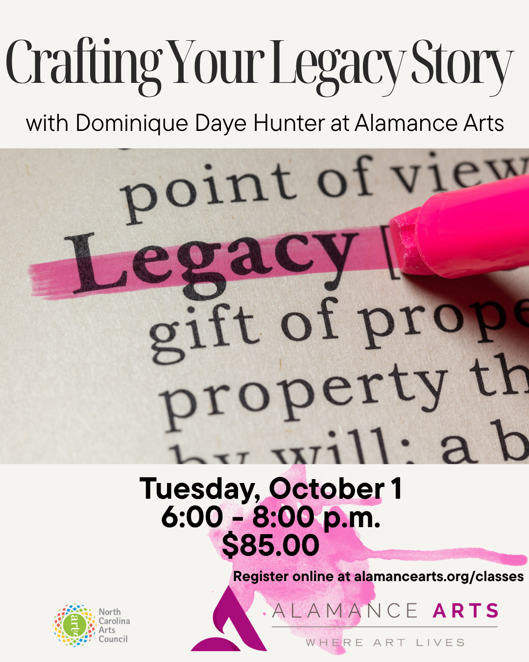 Craft Your Legacy Story with Dominique Daye Hunter