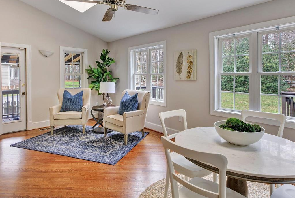 After Staging This Room is Defined