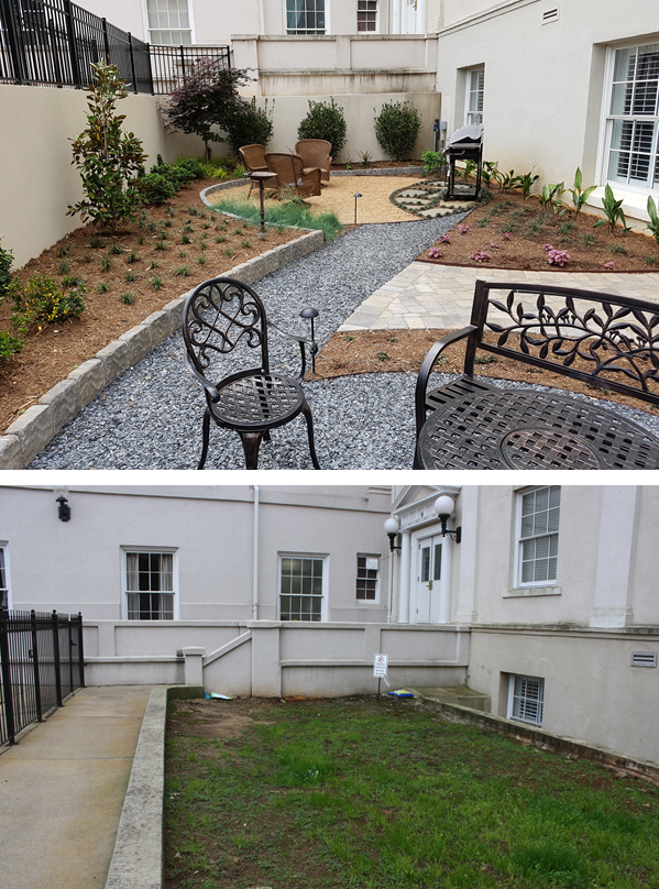 Worley Courtyard before after.png