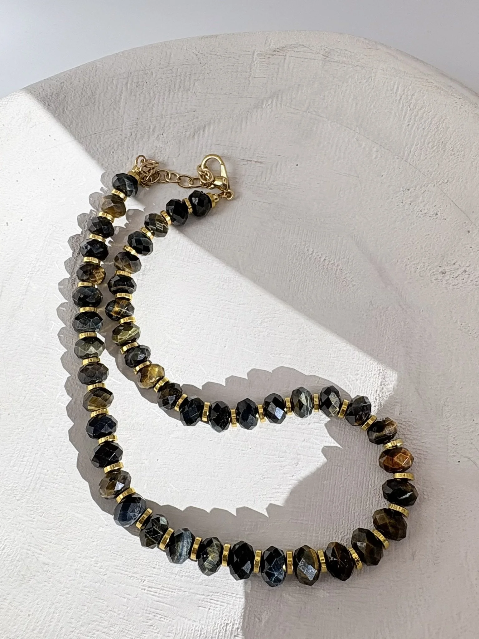 Iron Tiger Eye Necklace
