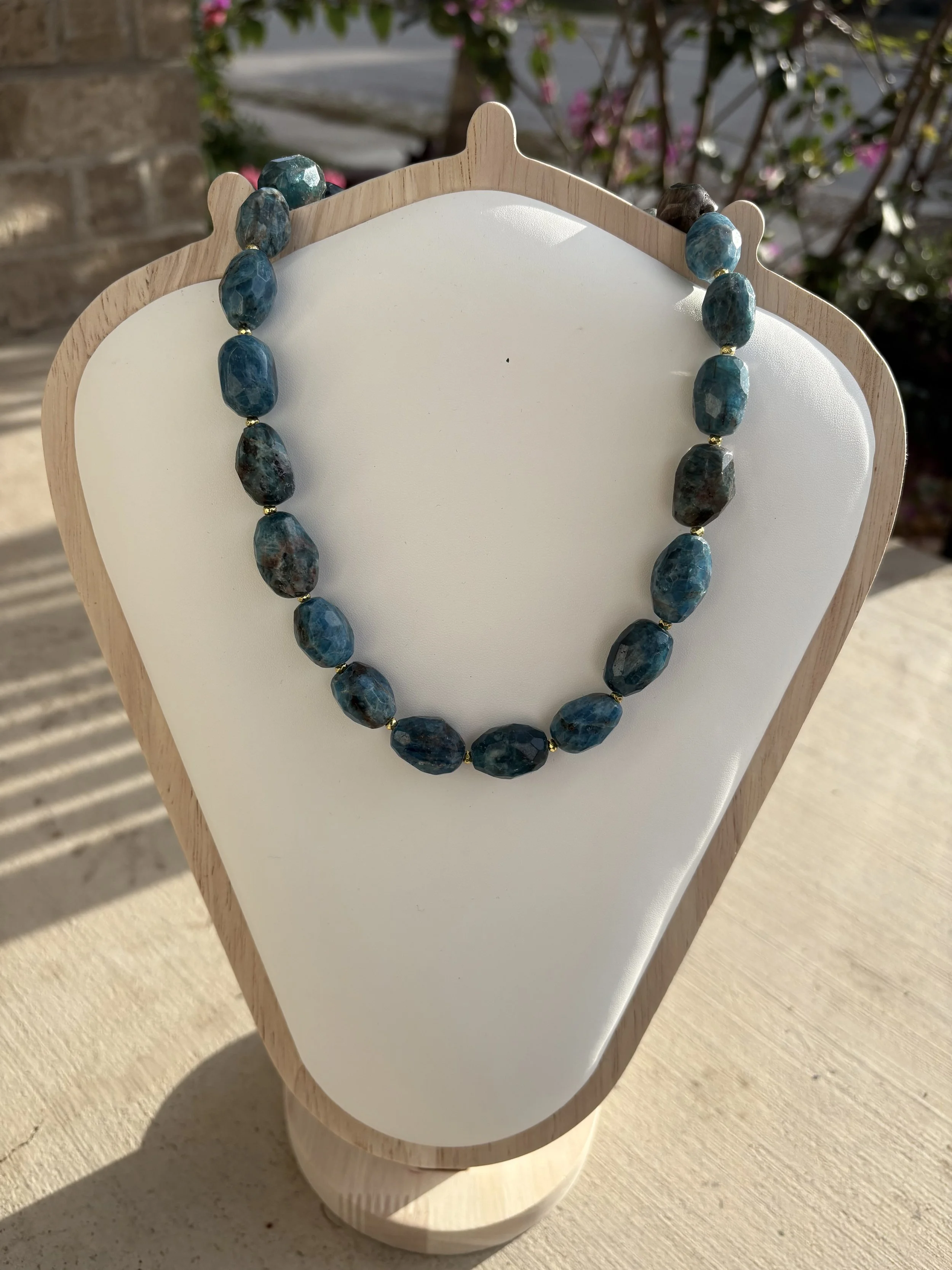 Apatite Gemstone Necklace
