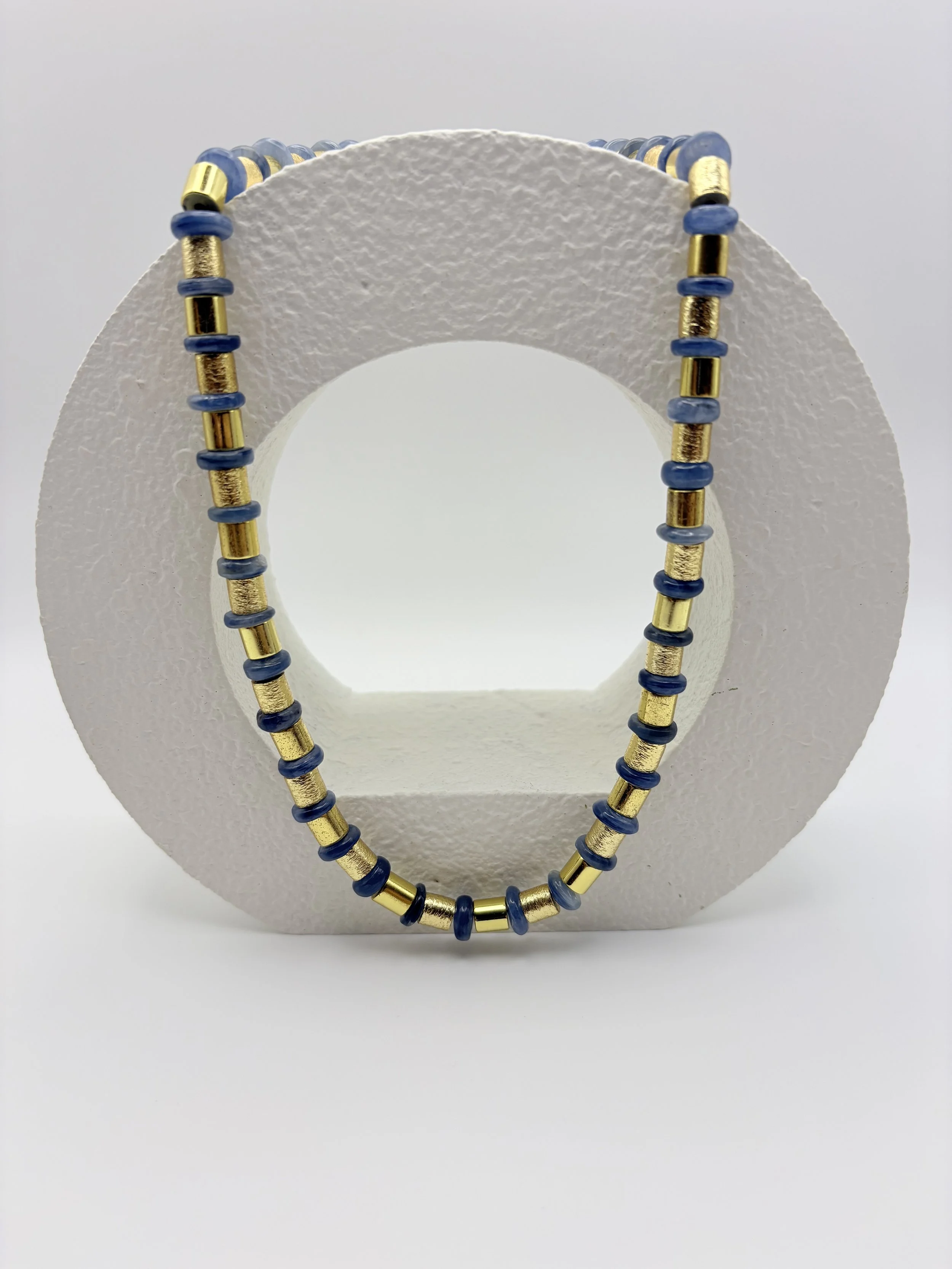 Moss Agate Natural Gemstone Necklace