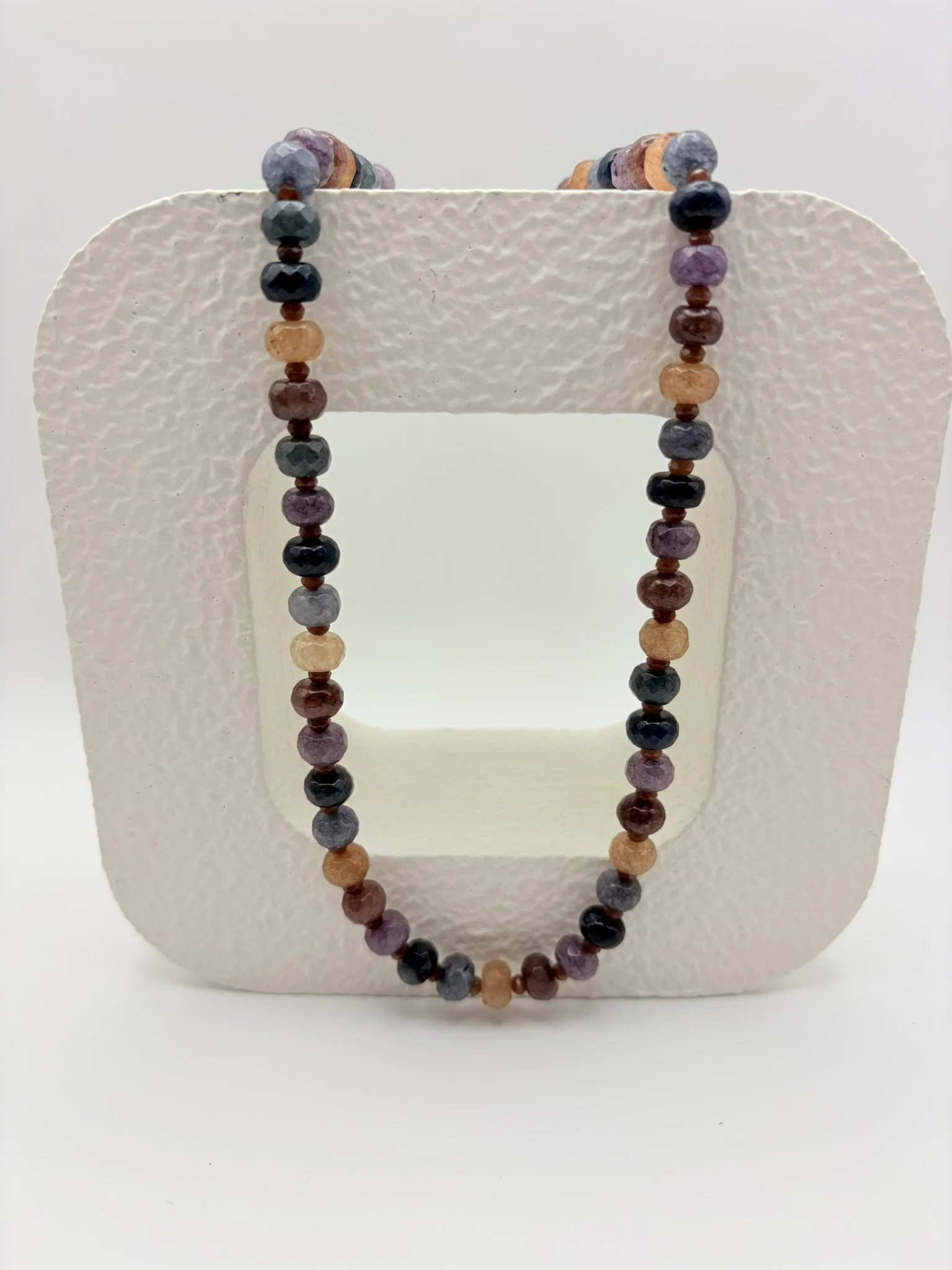 Mixed Gemstone Dyed Jade Necklace