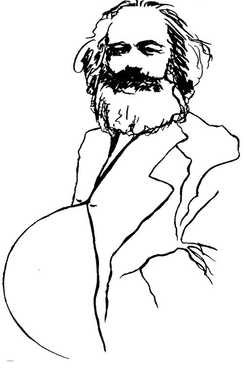 Jerelle Kraus Op Ed Illustration - Karl Marx Hid His Illegitimate Son