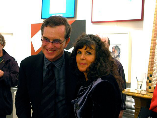 Doonesbury creator, cartoonist Garry Trudeau and Jerelle Kraus