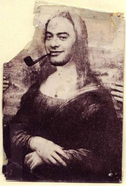 A Roland Topor self portrait