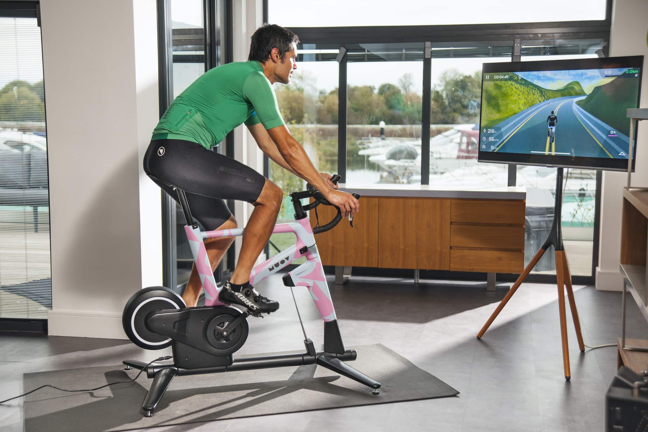 Sophisticated powder coating techniques for the latest indoor cycling