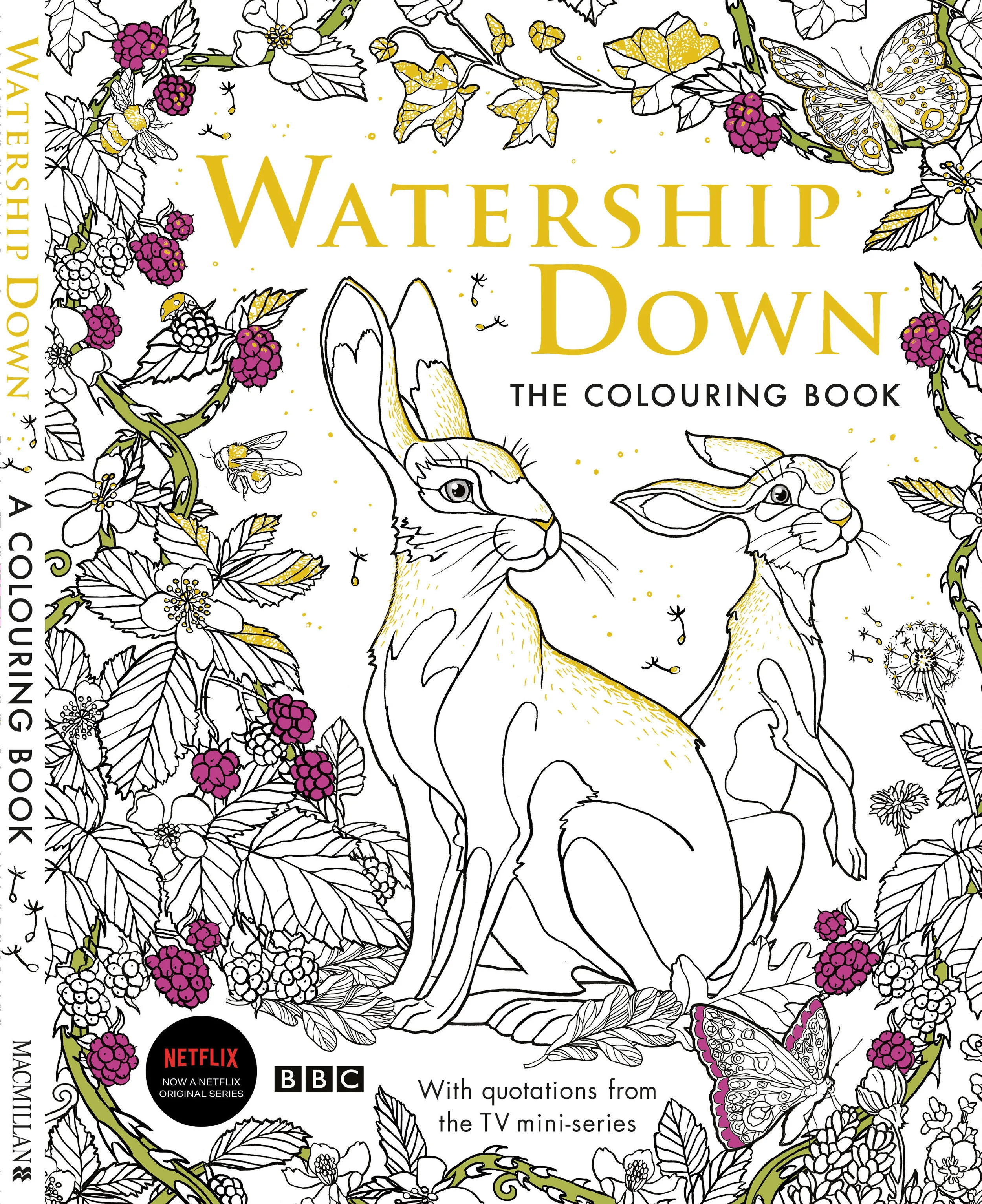 Watership Down- The Colouring Book. Client: Pan Macmillan