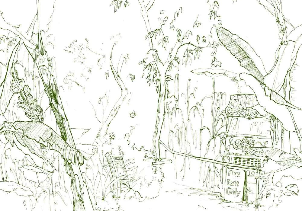 The Eden Project, Rainforest Biome.