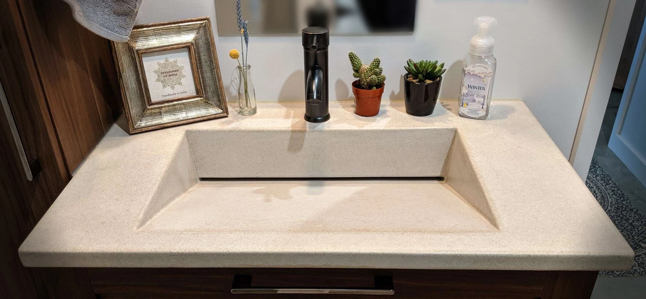 A classic wedge basin for a bathroom. Simple, functional,modern. #residential
