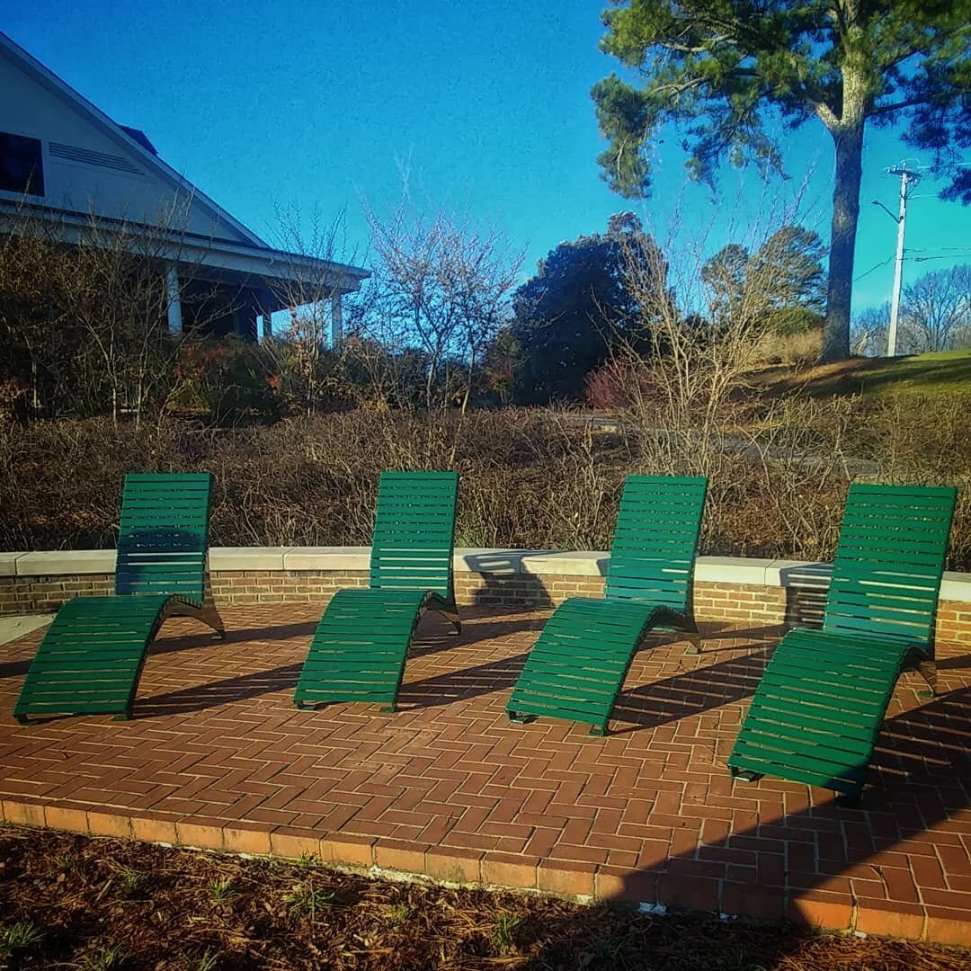 We posted these custom loungers a while back before they we powder coated. Well, here they are in all their glory, ready for a lifetime of relaxation.