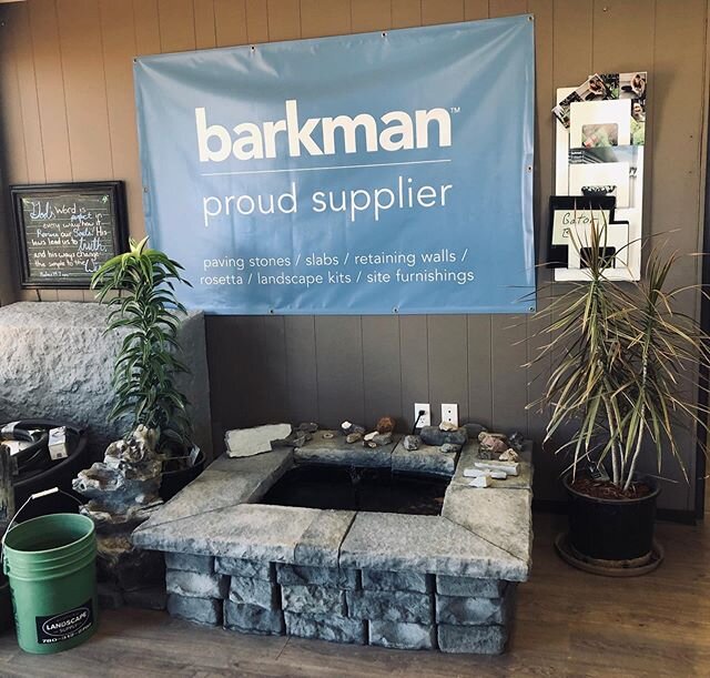 We carry a complete line of Barkman concrete products.