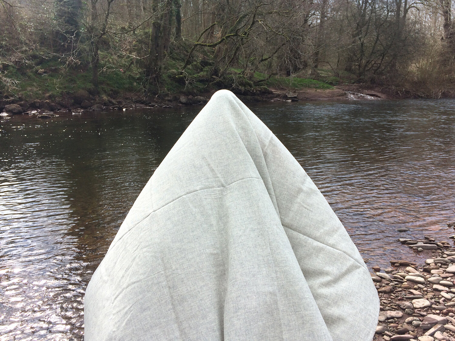parangolés (river swimming), 2020-21, welsh flannel